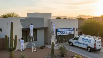 Professional house painting services for homes in Mesa, AZ by paintermesaaz.com experts