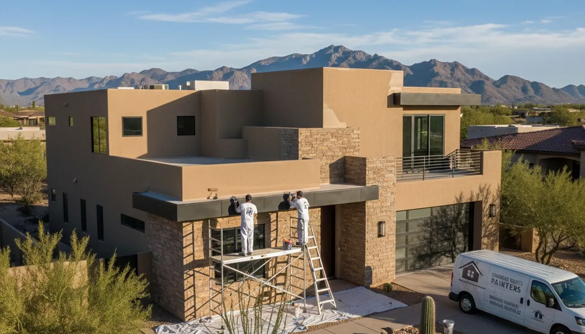 Mesa, AZ house painting services by Painter Mesa AZ for residential exterior and interior projects