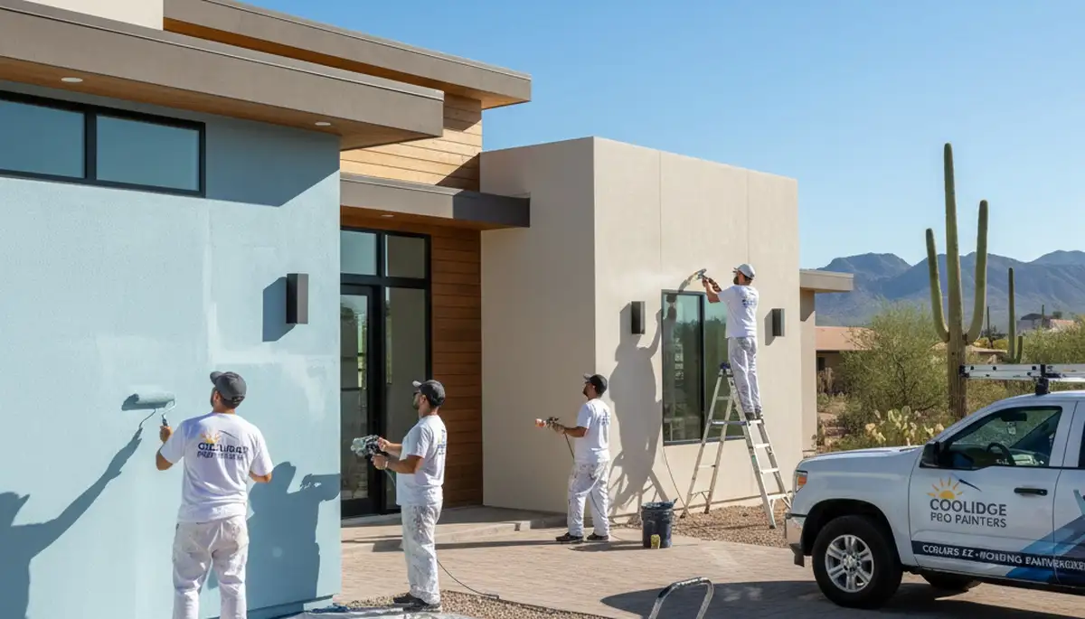 Mesa, AZ house painting service team providing professional residential painting for local homeowners