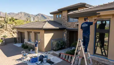 Professional house painting services in Mesa AZ by paintermesaaz.com experts