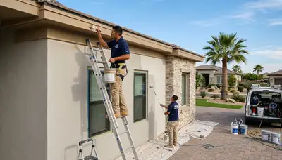 Professional house painting service in Mesa AZ by expert residential painters