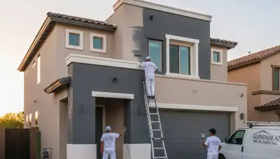 Mesa, AZ house painting service by Painter Mesa AZ for residential exterior and interior painting