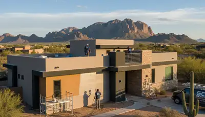 Mesa, AZ house painting service from Painter Mesa AZ for residential interior and exterior painting