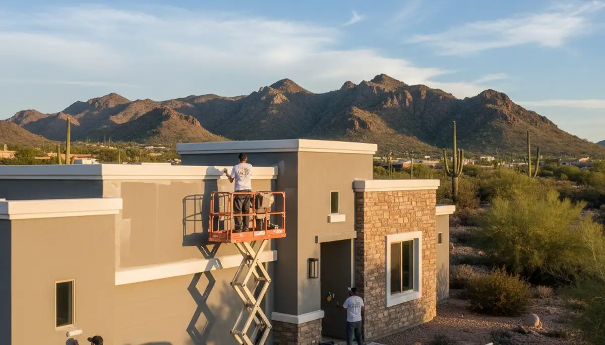 Mesa, AZ house painting service from Painter Mesa AZ providing professional interior and exterior painting