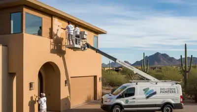 House painters serving Mesa, AZ with professional interior and exterior painting services