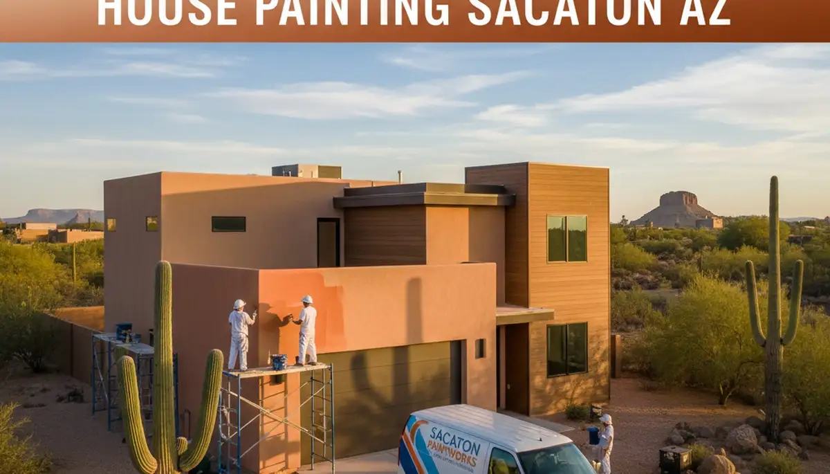 House painting services in Mesa, AZ for residential exterior and interior painting projects