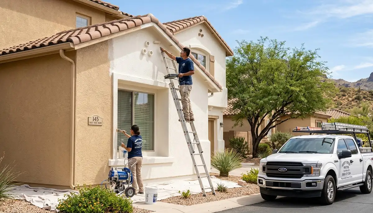 Professional house painting service in Mesa AZ by paintermesaaz.com