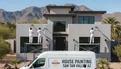 House painting service in Mesa, AZ by paintermesaaz.com