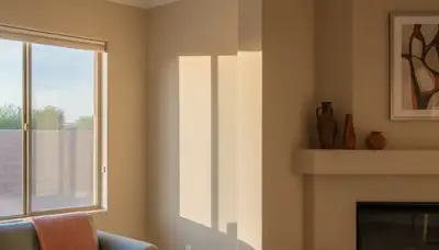 Professional interior trim painting in Mesa, AZ highlighting precise edges and detailed craftsmanship